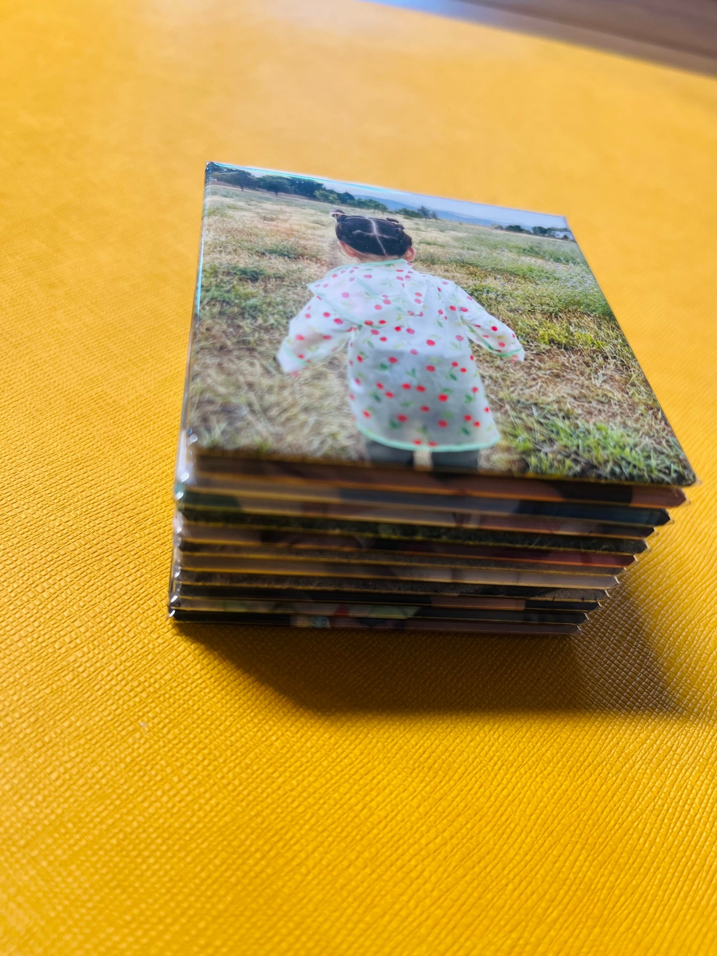 Set of 12 Custom Photo(s) 2.5" x 2.5" Square Magnets-